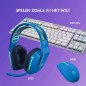 Logitech G G733 LIGHTSPEED Wireless RGB Gaming Headset Trådløs Høretelefoner Hvid